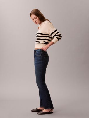 Женские джинсы Calvin Klein High Rise Cropped Flared Jeans — фото 6