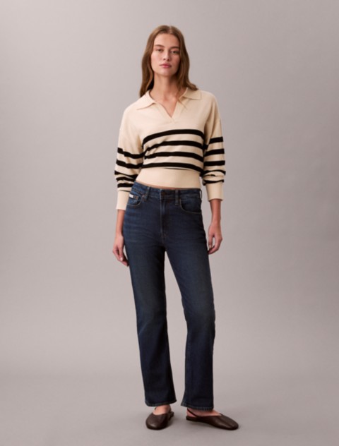 Женские джинсы Calvin Klein High Rise Cropped Flared Jeans
