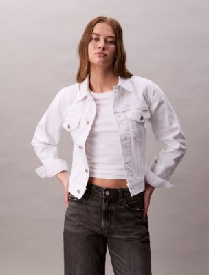 Classic Trucker Jacket, Optic White