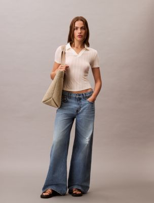 Ultra Wide Leg Jeans, Broadway