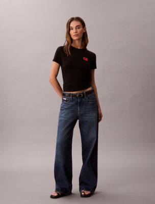Monogram Logo 1968 Graphic Slim T-Shirt, Black