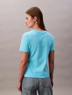 Tシャツ・カットソー ^ ^ Women's Regular Fit Small Monogram Logo Short 71ipnLzL6OL._UY1000_.jpg