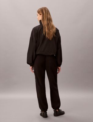 Женские брюки Calvin Klein Mixed Media Fleece Joggers — фото 4