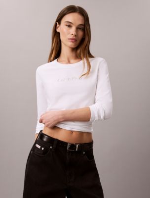 Standard Logo Slim T-Shirt , Bright White