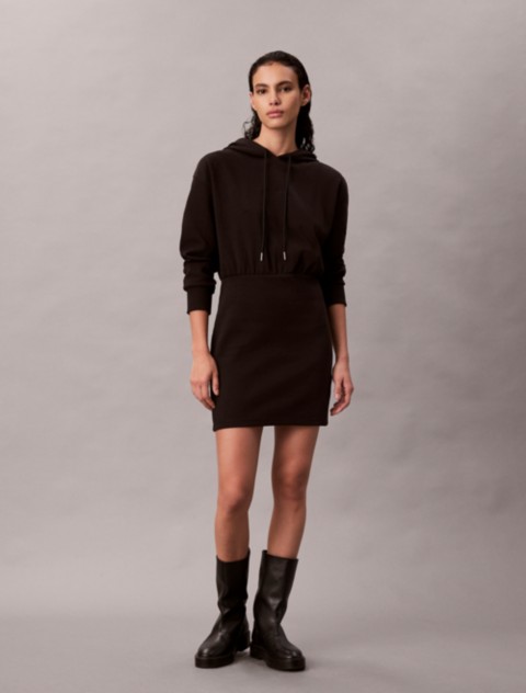 Женские платья Calvin Klein Hoodie Mini Dress