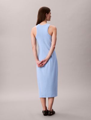 calvin klein sky blue dress Lucky Little Lady Onesie Dress main image 0