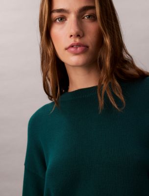 Женские свитеры Calvin Klein Cotton Relaxed Crewneck Sweater — фото 2