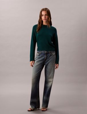 Женские свитеры Calvin Klein Cotton Relaxed Crewneck Sweater — фото 3