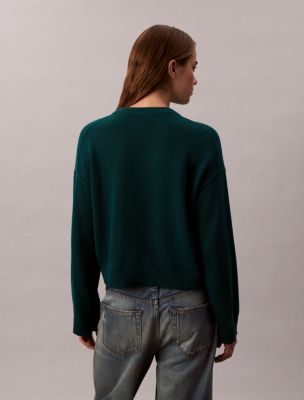 Женские свитеры Calvin Klein Cotton Relaxed Crewneck Sweater — фото 5