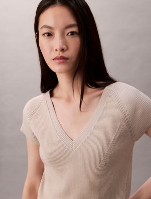 Женские футболки Calvin Klein Tech Knit Rib Classic T-Shirt — фото 2