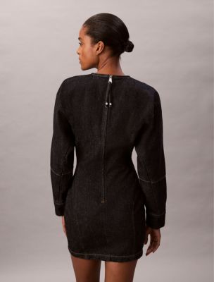 Женские платья Calvin Klein Denim Articulated Mini Dress — фото 6