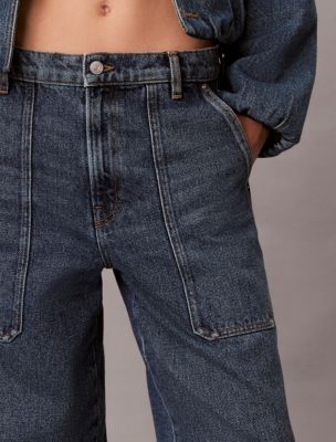 Женские джинсы Calvin Klein Cargo Jeans — фото 4