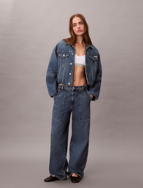 Женские джинсы Calvin Klein Cargo Jeans