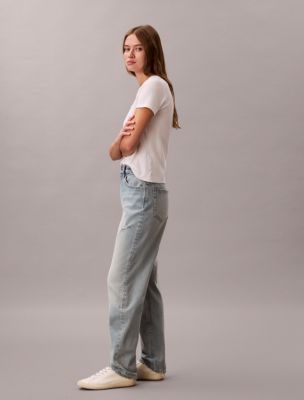 Женские джинсы Calvin Klein Mom Fit Jeans — фото 5