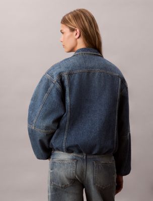 Женские куртки Calvin Klein Denim Bubble Jacket — фото 5