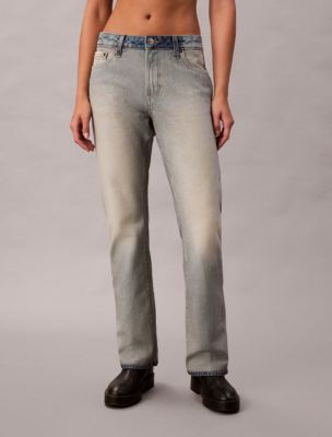 Женские джинсы Calvin Klein Selvedge Relaxed Bootcut Jeans — фото 2