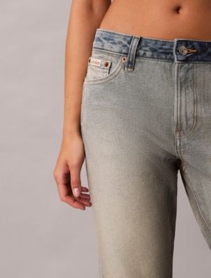 Женские джинсы Calvin Klein Selvedge Relaxed Bootcut Jeans — фото 4
