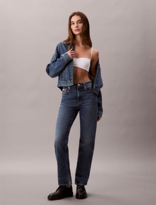 High Rise Straight Jeans, Stanton