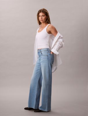 Ultra High Rise Wide Leg Jeans | Calvin Klein display picture 3