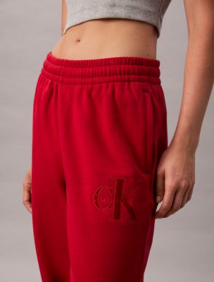Женские брюки Calvin Klein Fleece Velvet Monologo Sweatpants — фото 2