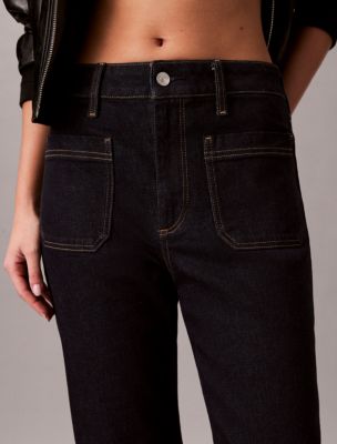 Женские джинсы Calvin Klein Relaxed Straight Cuff Jeans — фото 4