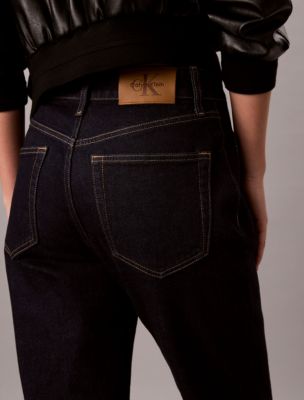 Женские джинсы Calvin Klein Relaxed Straight Cuff Jeans — фото 5