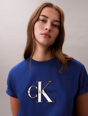 Foil Monologo Classic T-Shirt, Admiral Blue