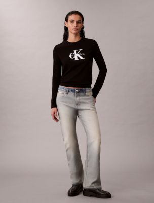 Monologo Long Sleeve Tee, Black