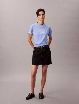 1968 Logo Graphic Boxy T-Shirt, Hydrangea