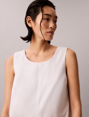 Женские платья Calvin Klein Cotton Poplin Mini Dress — фото 3