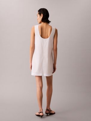 Женские платья Calvin Klein Cotton Poplin Mini Dress — фото 4