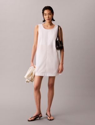 Женские платья Calvin Klein Cotton Poplin Mini Dress — фото 6