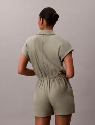 Женские комбинезоны Calvin Klein Linen Blend Romper — фото 5
