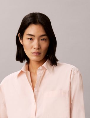 calvin klein pink dress shirt Calvin Klein Men's Long-Sleeve Slim-Fit Dress Shirt - Pink