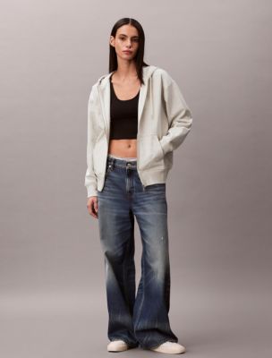 Женские худи Calvin Klein Terry Embossed Monologo Relaxed — фото 2