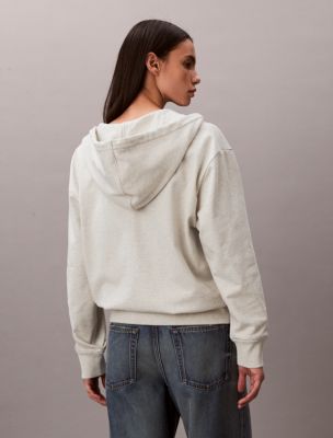 Женские худи Calvin Klein Terry Embossed Monologo Relaxed — фото 4