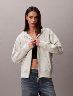 Женские худи Calvin Klein Terry Embossed Monologo Relaxed — фото 5
