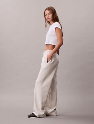 Женские брюки Calvin Klein Terry Embossed Monologo Sweatpants — фото 4