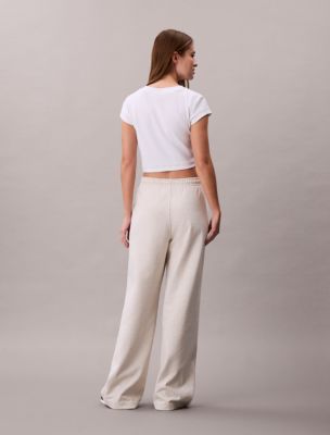 Женские брюки Calvin Klein Terry Embossed Monologo Sweatpants — фото 6