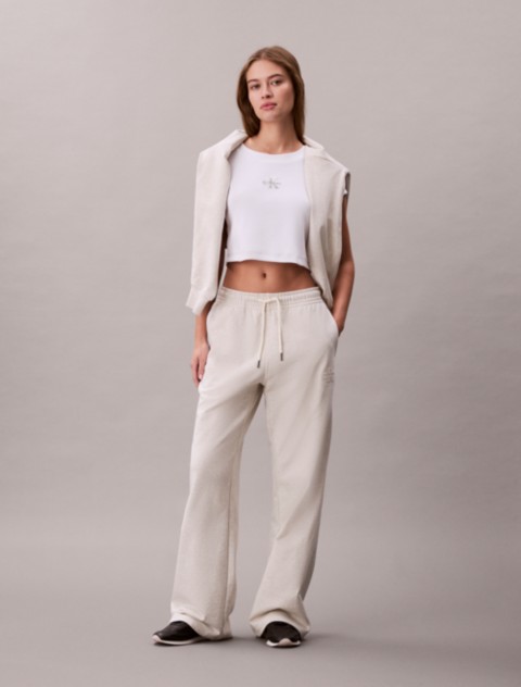 Женские брюки Calvin Klein Terry Embossed Monologo Sweatpants