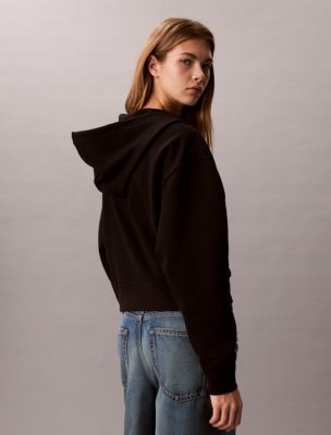 Женские худи Calvin Klein Terry Monogram Cropped — фото 5