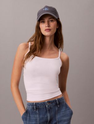 Contour Rib Camisole, Crystal Blush