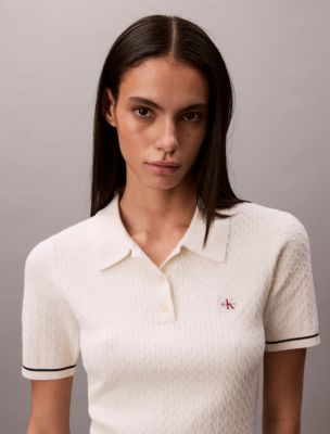 Женские платья Calvin Klein Cable Knit Mini Dress — фото 2