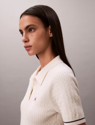 Женские платья Calvin Klein Cable Knit Mini Dress — фото 5