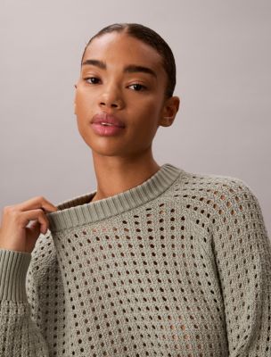 Open Stitch Sweater | Calvin Klein