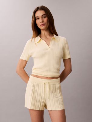 Женские шорты Calvin Klein Rib Pull-On Shorts — фото 3