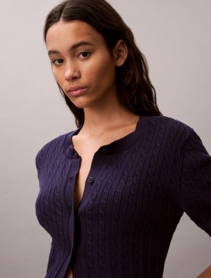 Женские кардиганы Calvin Klein Cable Knit Cardigan — фото 4