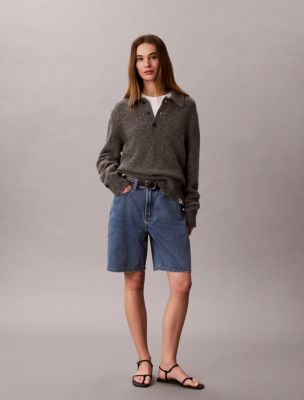 Denim Bermuda Shorts, Bedford