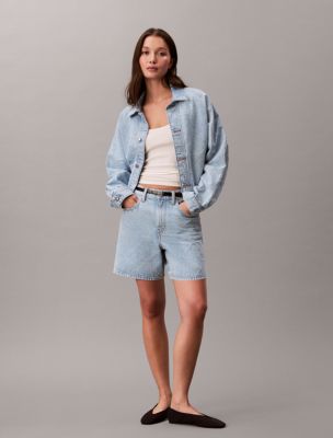 Женские куртки Calvin Klein Denim Relaxed Trucker Jacket — фото 2