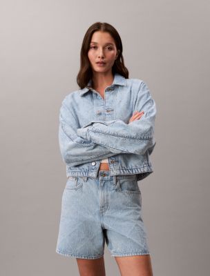 Женские куртки Calvin Klein Denim Relaxed Trucker Jacket — фото 3